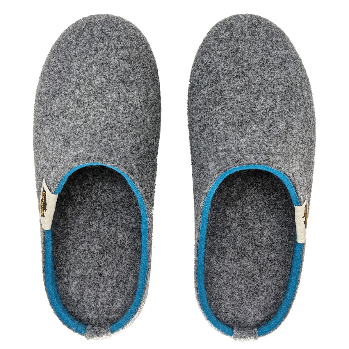 Winter-Outback Slippers-Charcoal Turquoise