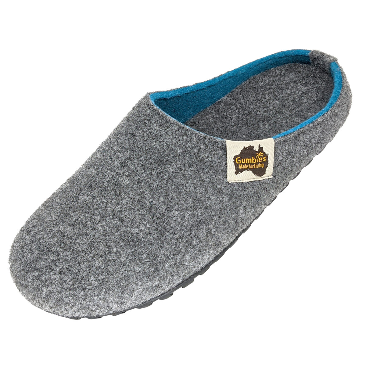 Winter-Outback Slippers-Charcoal Turquoise